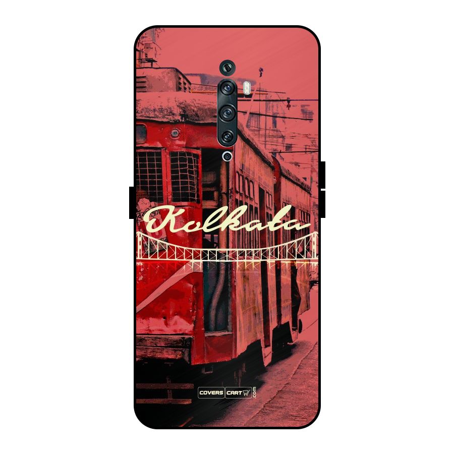 Kolkata Citystyle Metal Back Case for Oppo Reno2 Z