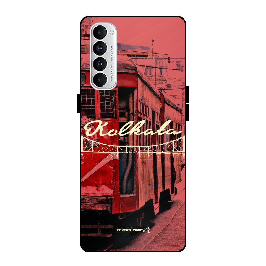 Kolkata Citystyle Metal Back Case for Oppo Reno4 Pro