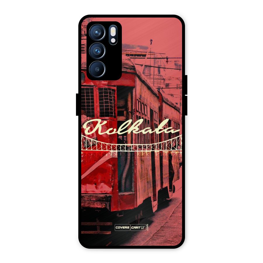 Kolkata Citystyle Metal Back Case for Oppo Reno6 5G