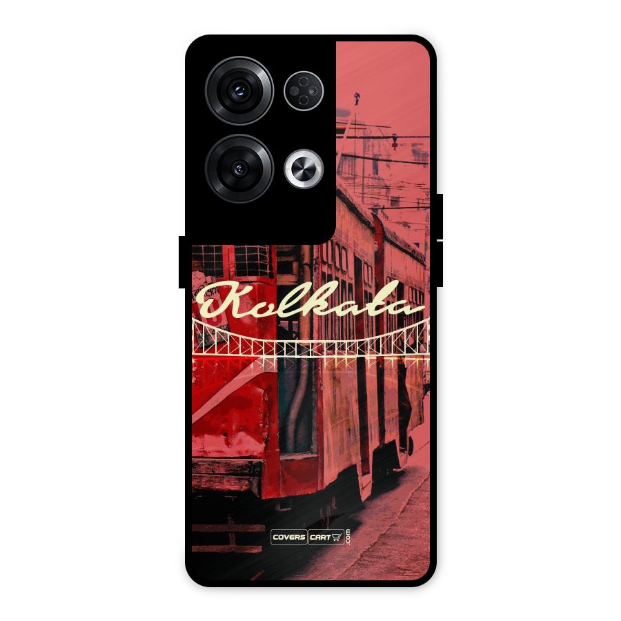 Kolkata Citystyle Metal Back Case for Oppo Reno8 Pro 5G