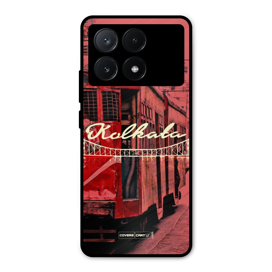 Kolkata Citystyle Metal Back Case for Poco X6 Pro