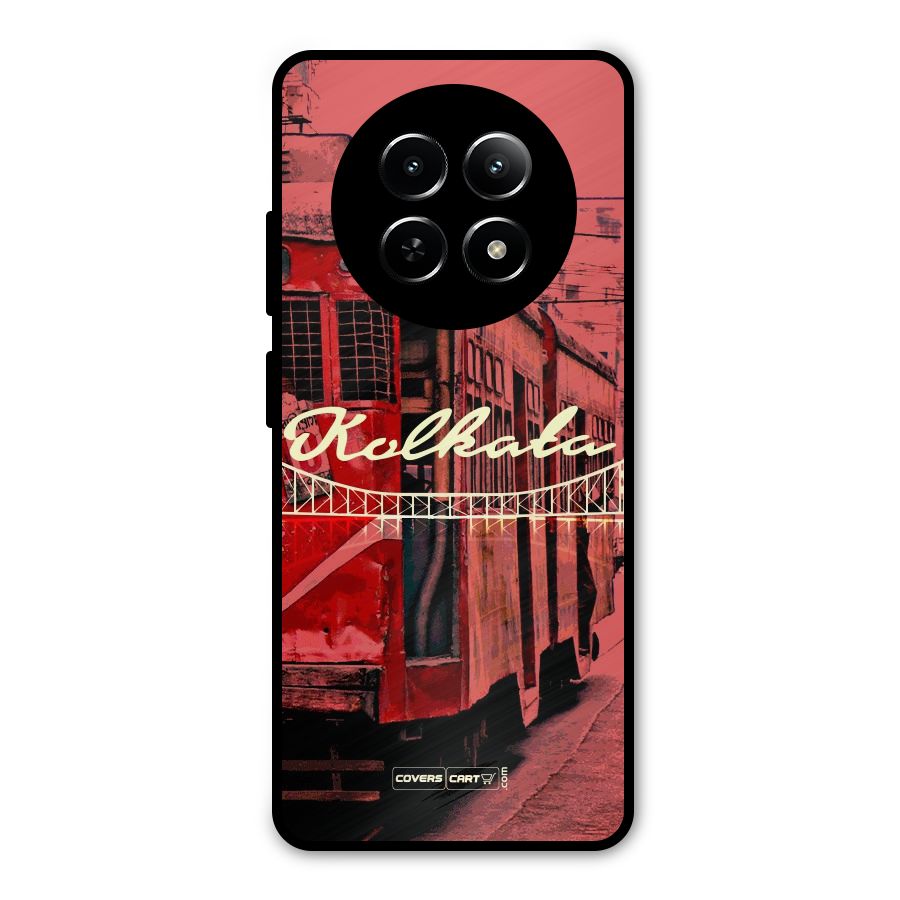 Kolkata Citystyle Metal Back Case for Realme 13