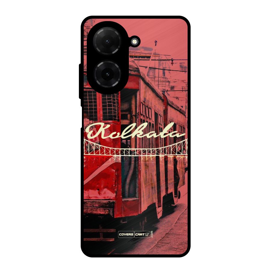 Kolkata Citystyle Metal Back Case for Redmi A5 4G