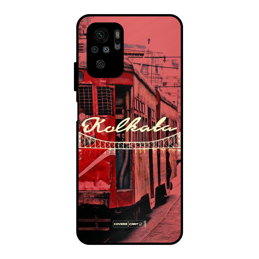 Kolkata Citystyle Metal Back Case for Redmi Note 10S