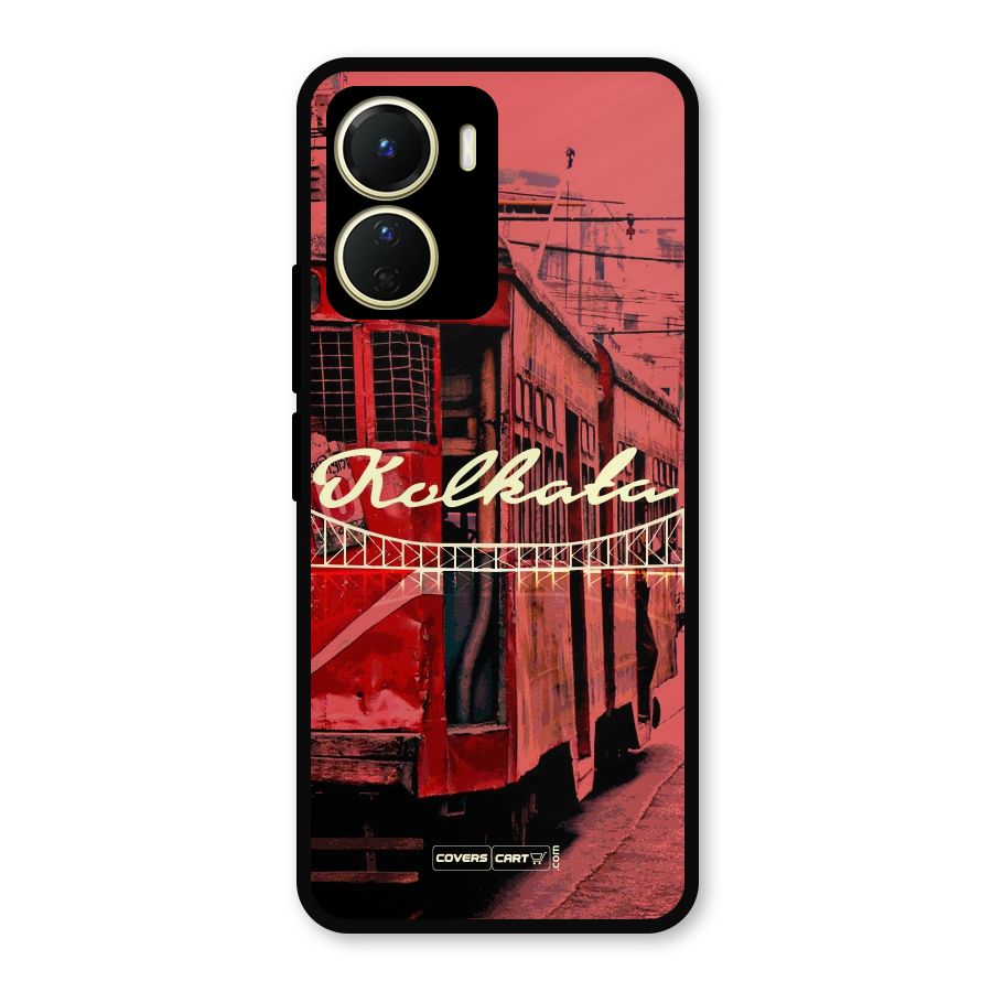 Kolkata Citystyle Metal Back Case for Vivo T2x