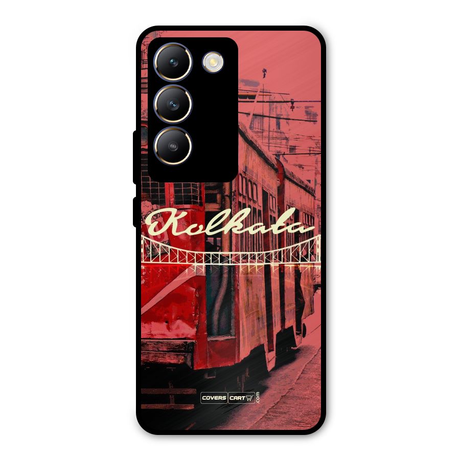 Kolkata Citystyle Metal Back Case for Vivo T3 5G