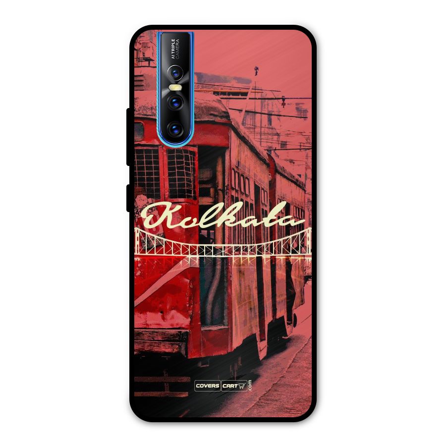 Kolkata Citystyle Metal Back Case for Vivo V15 Pro