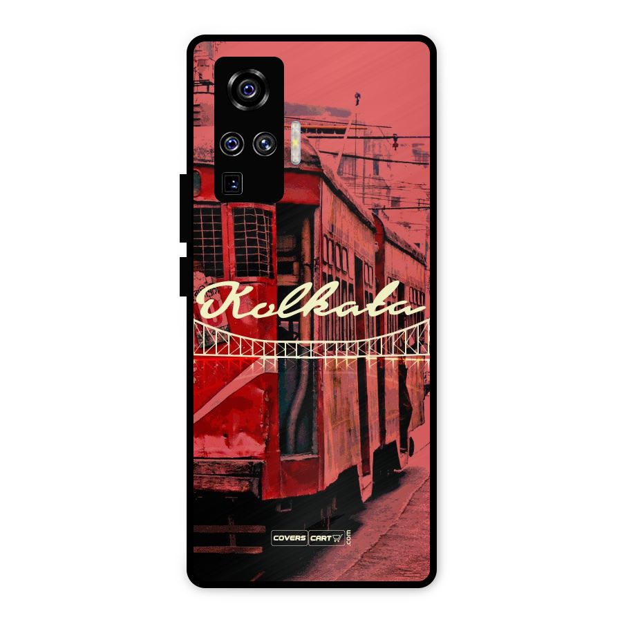 Kolkata Citystyle Metal Back Case for Vivo X50 Pro