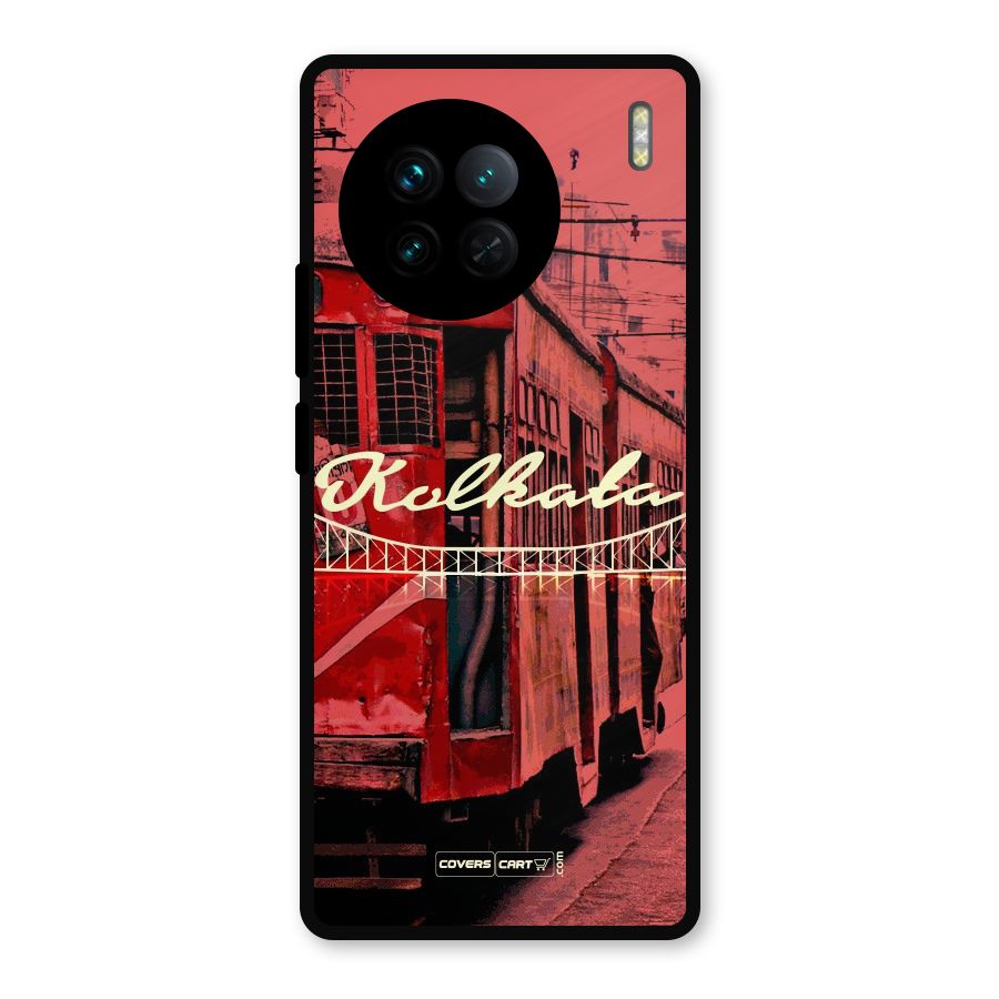 Kolkata Citystyle Metal Back Case for Vivo X90