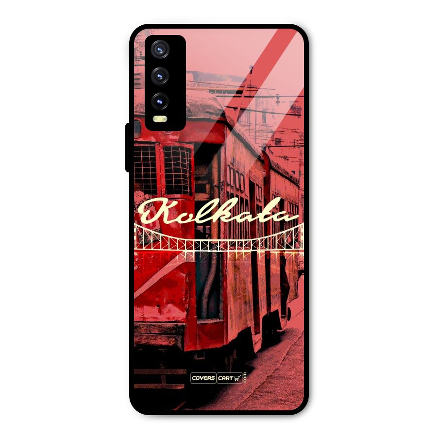 Kolkata Citystyle Metal Back Case for Vivo Y20