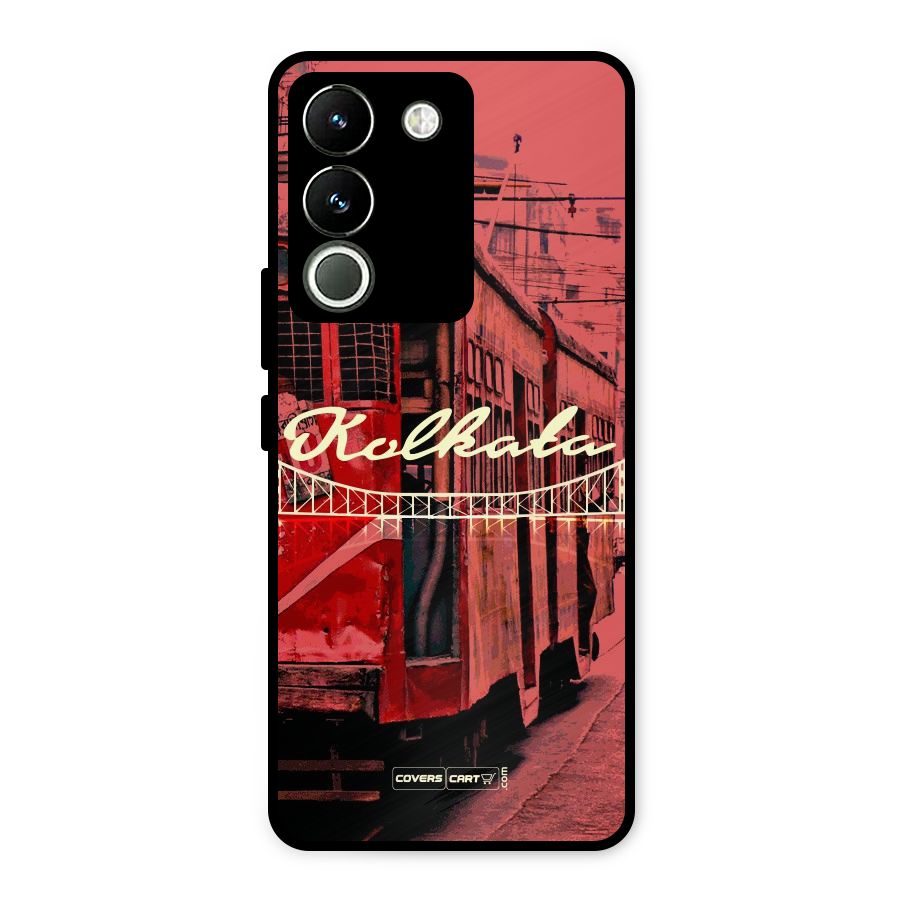 Kolkata Citystyle Metal Back Case for Vivo Y200