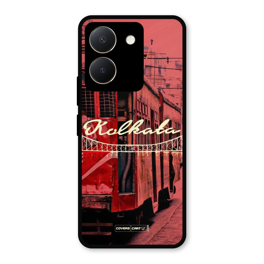 Kolkata Citystyle Metal Back Case for Vivo Y36
