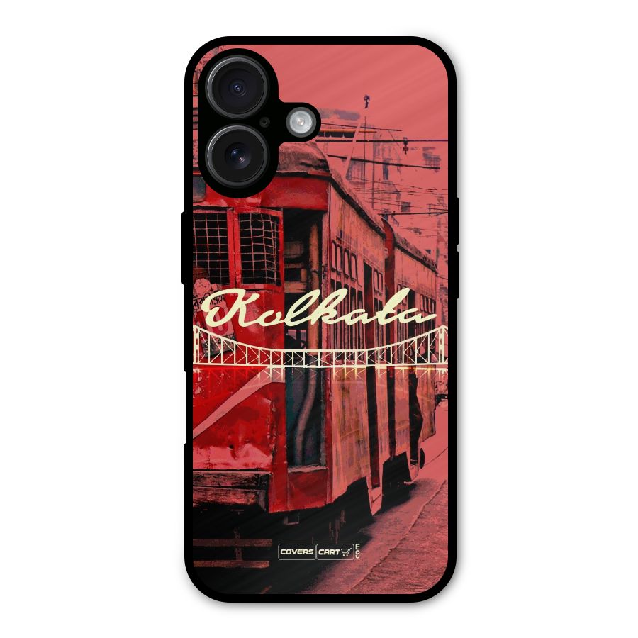 Kolkata Citystyle Metal Back Case for iPhone 16