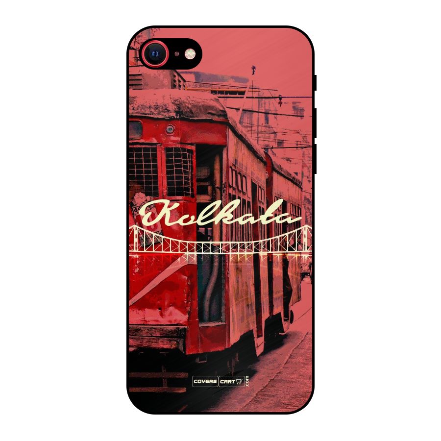Kolkata Citystyle Metal Back Case for iPhone SE 2020