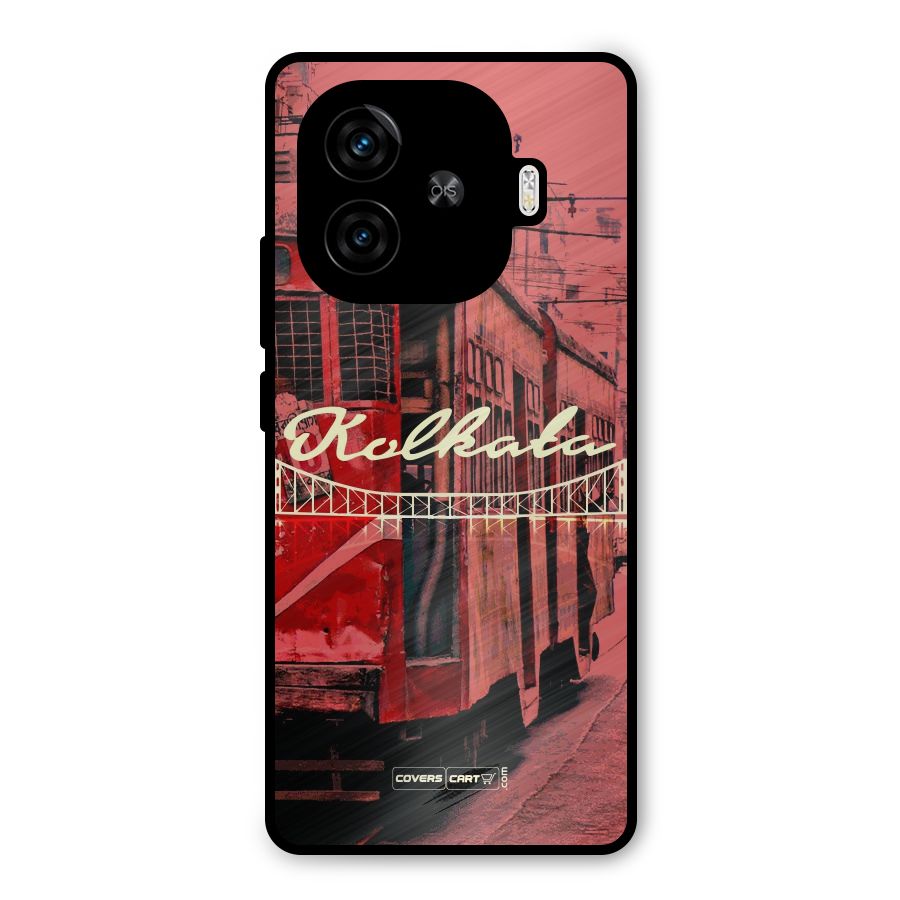 Kolkata Citystyle Metal Back Case for iQOO Z9 Turbo