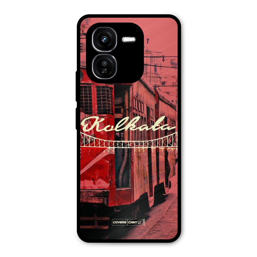 Kolkata Citystyle Metal Back Case for iQOO Z9x
