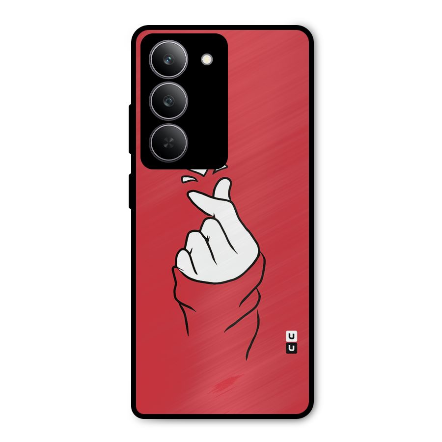 Korean Love Sign Metal Back Case for Realme P3x