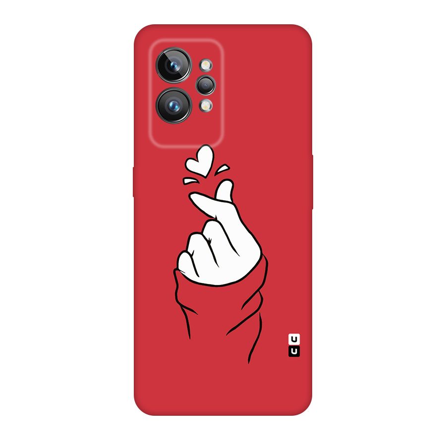Korean Love Sign Original Polycarbonate Back Case for Realme GT2 Pro
