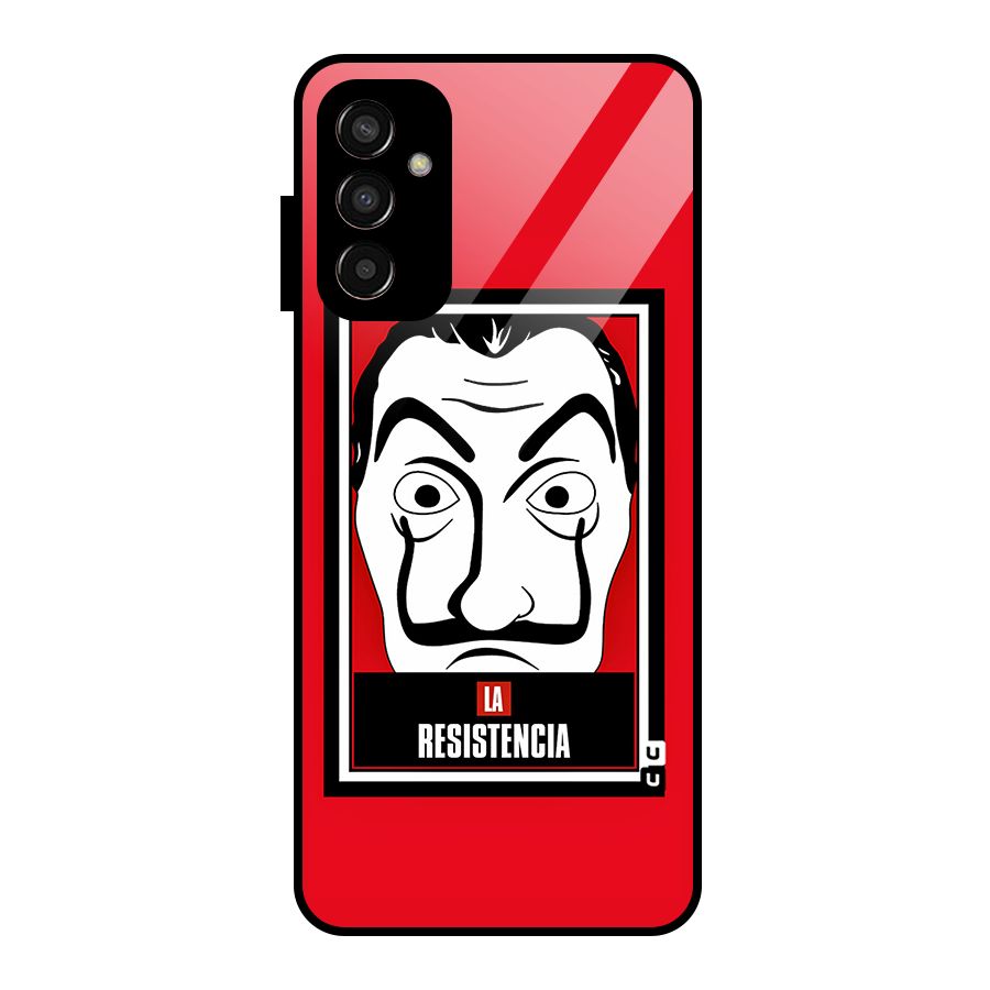 La Resistencia Minimalist Glass Back Case for Galaxy F13