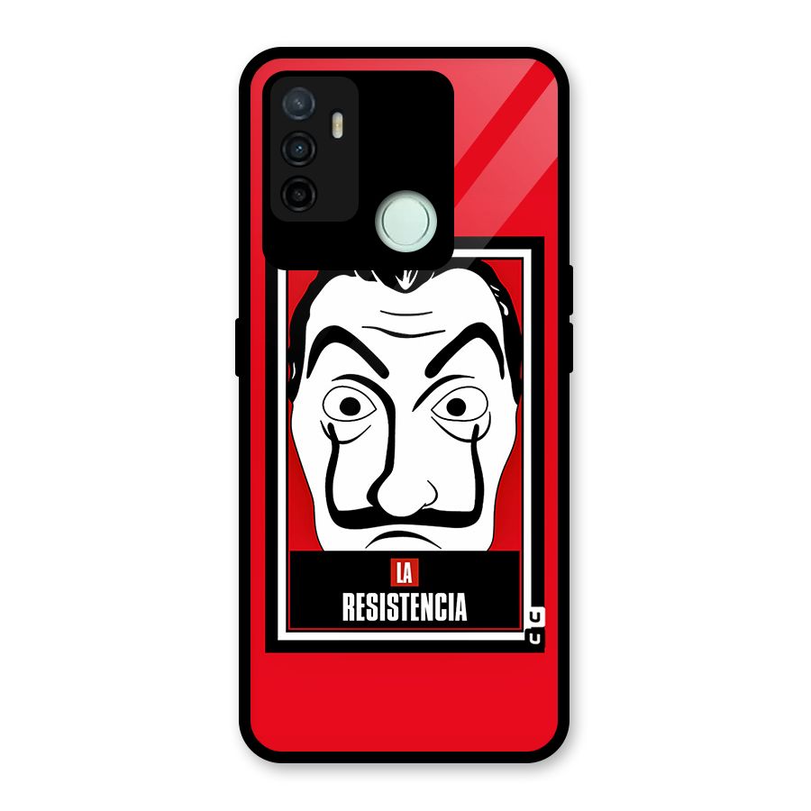 La Resistencia Minimalist Glass Back Case for Oppo A53