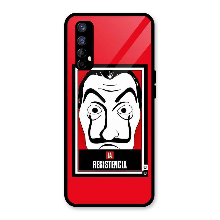 La Resistencia Minimalist Glass Back Case for Realme 7