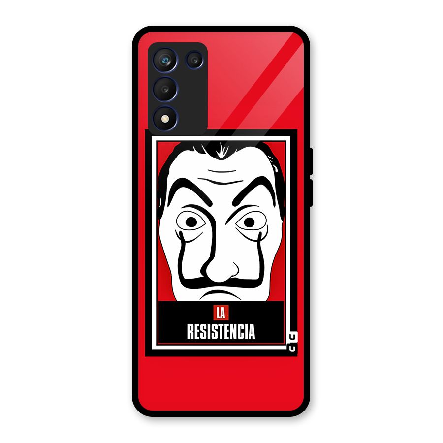 La Resistencia Minimalist Glass Back Case for Realme 9 5G Speed