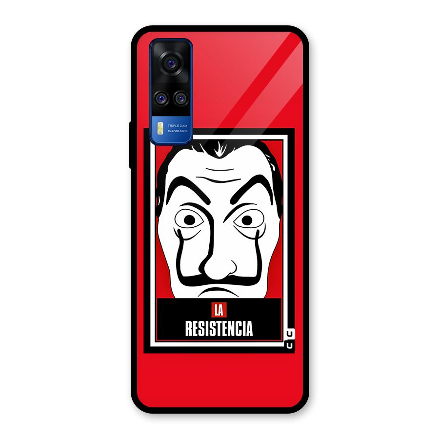 La Resistencia Minimalist Glass Back Case for Vivo Y31