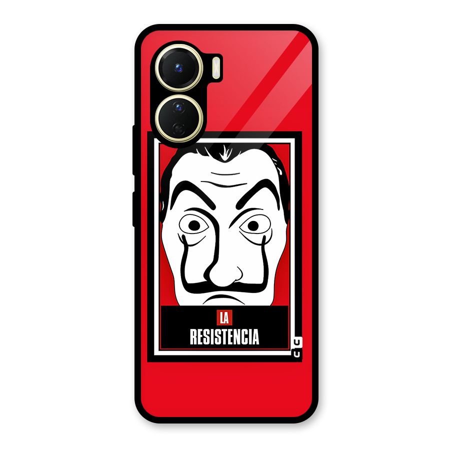 La Resistencia Minimalist Glass Back Case for Vivo Y56