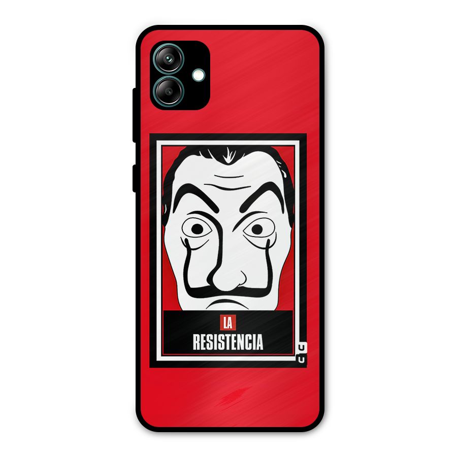 La Resistencia Minimalist Metal Back Case for Galaxy A04