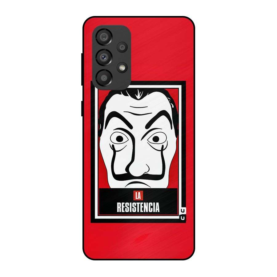 La Resistencia Minimalist Metal Back Case for Galaxy A33 5G