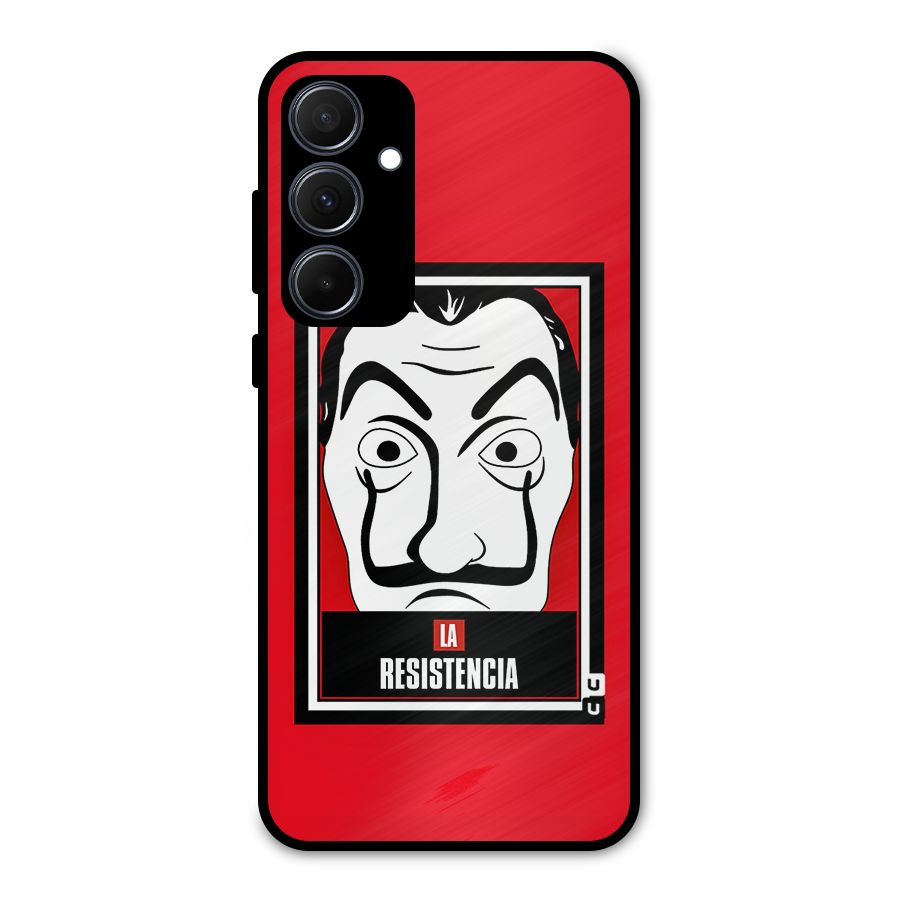 La Resistencia Minimalist Metal Back Case for Galaxy A35