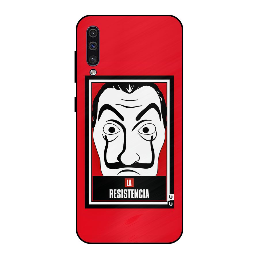 La Resistencia Minimalist Metal Back Case for Galaxy A50s