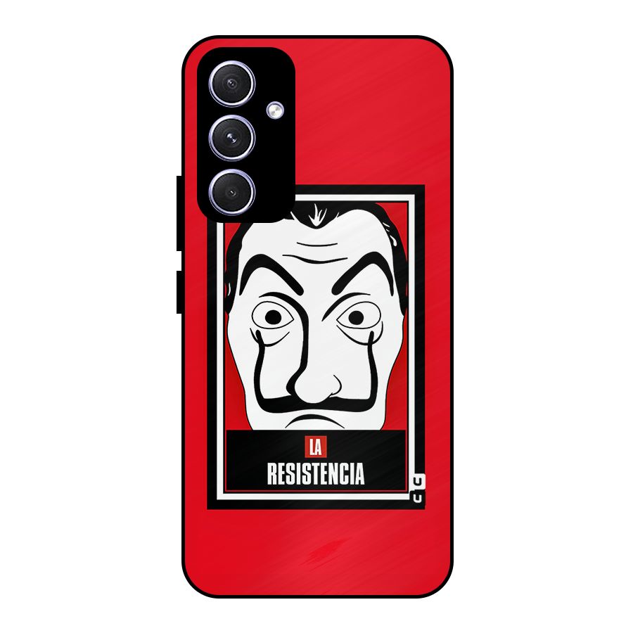 La Resistencia Minimalist Metal Back Case for Galaxy A54
