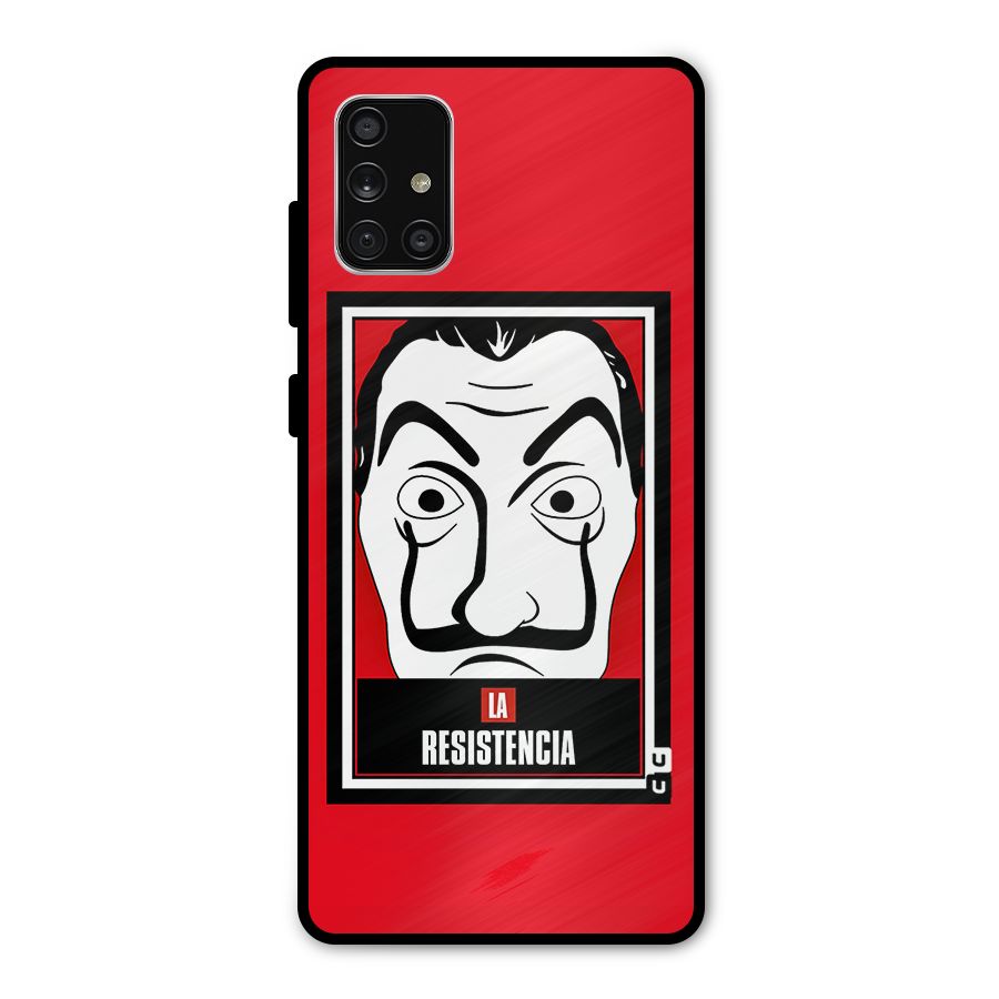 La Resistencia Minimalist Metal Back Case for Galaxy A71