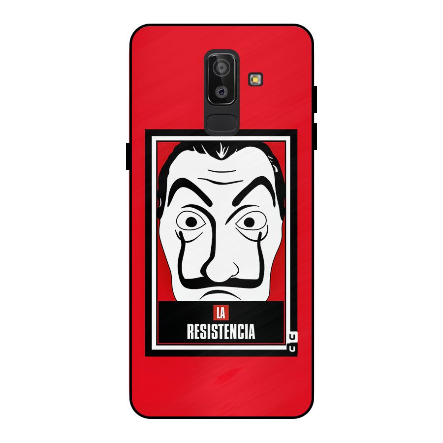 La Resistencia Minimalist Metal Back Case for Galaxy J8