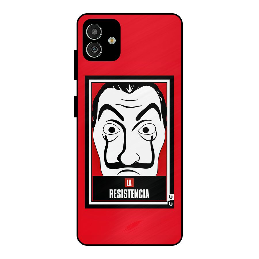 La Resistencia Minimalist Metal Back Case for Galaxy M13 5G