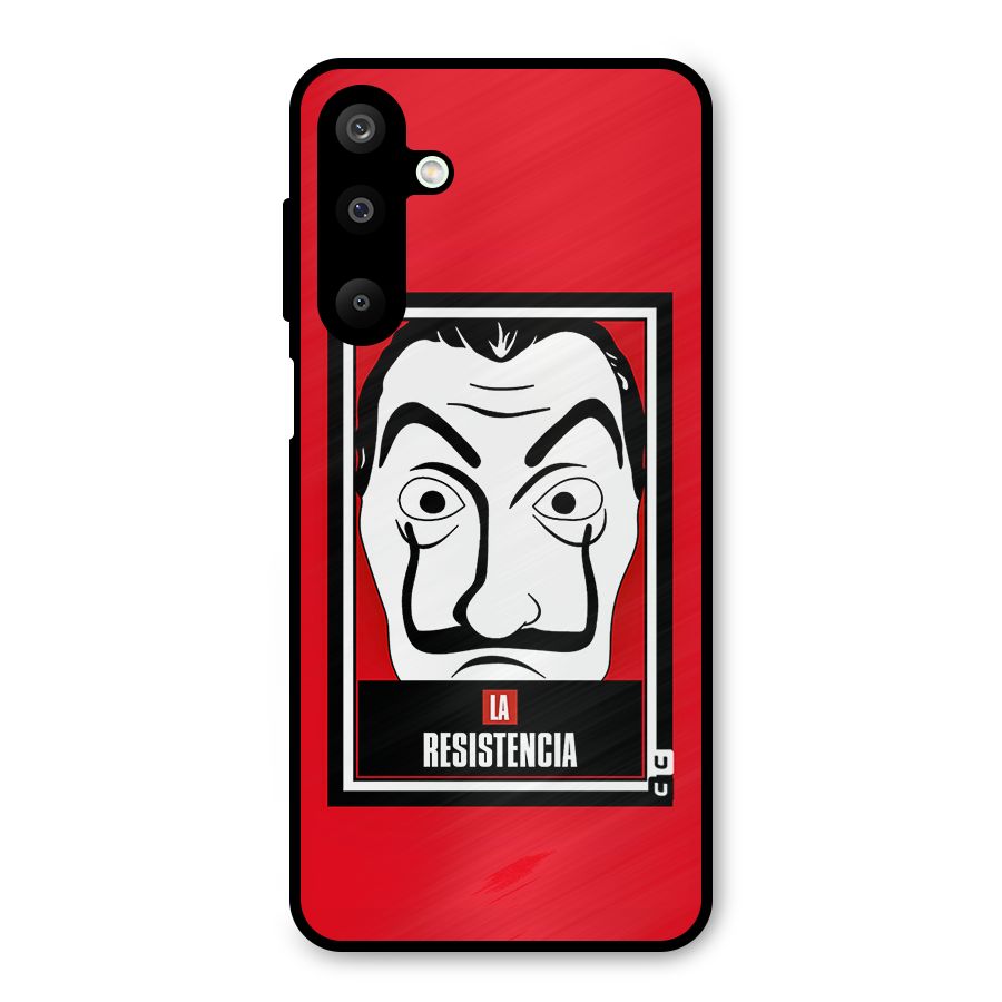 La Resistencia Minimalist Metal Back Case for Galaxy M16