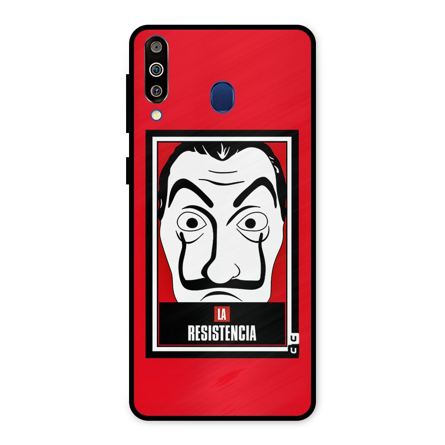La Resistencia Minimalist Metal Back Case for Galaxy M30