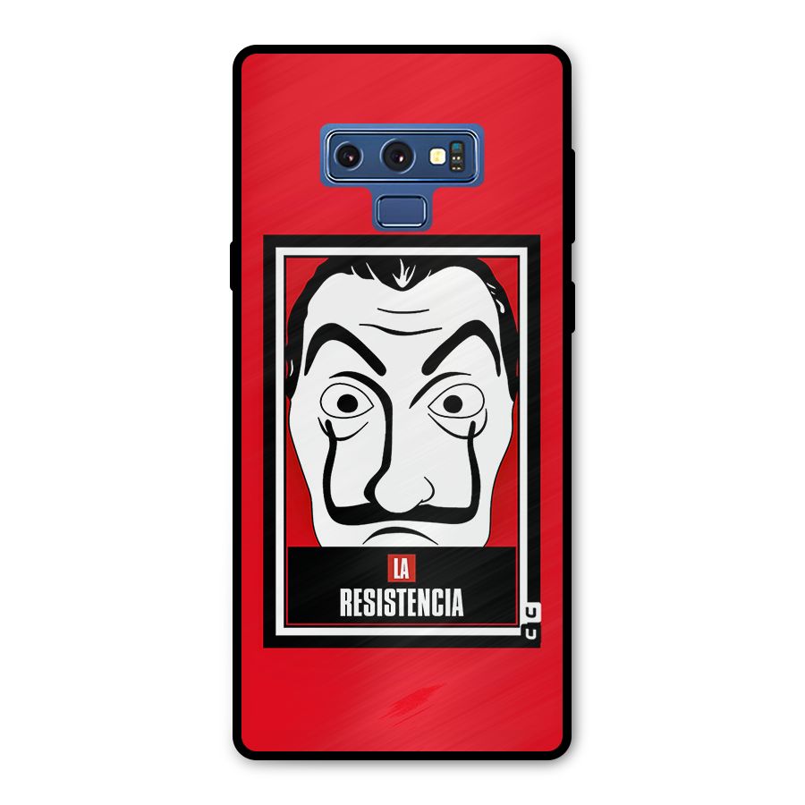 La Resistencia Minimalist Metal Back Case for Galaxy Note 9