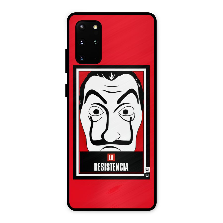 La Resistencia Minimalist Metal Back Case for Galaxy S20 Plus