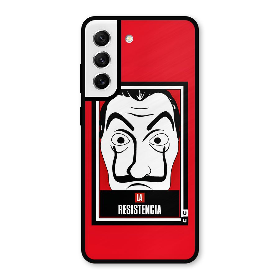 La Resistencia Minimalist Metal Back Case for Galaxy S21 FE 5G