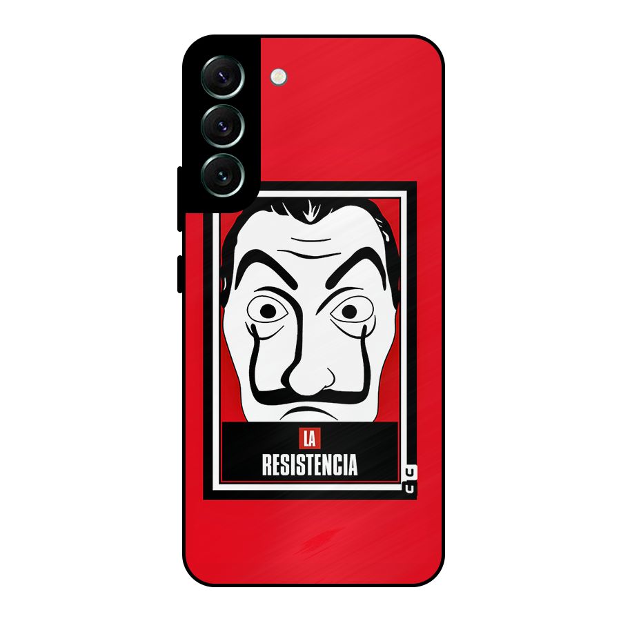 La Resistencia Minimalist Metal Back Case for Galaxy S22 Plus 5G
