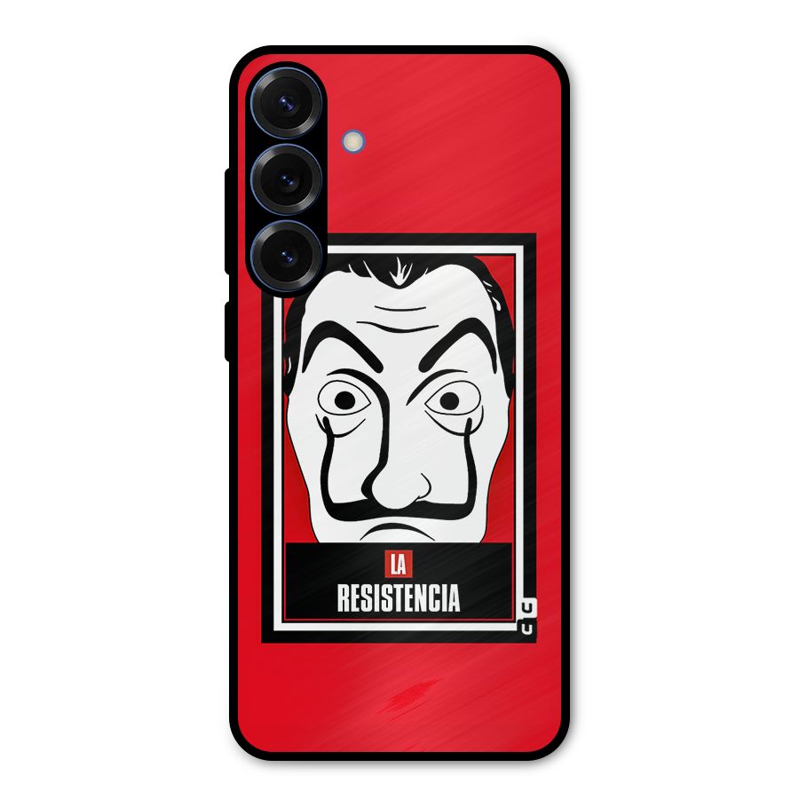 La Resistencia Minimalist Metal Back Case for Galaxy S25 Plus