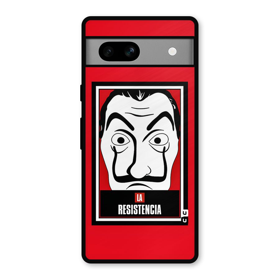 La Resistencia Minimalist Metal Back Case for Google Pixel 7a