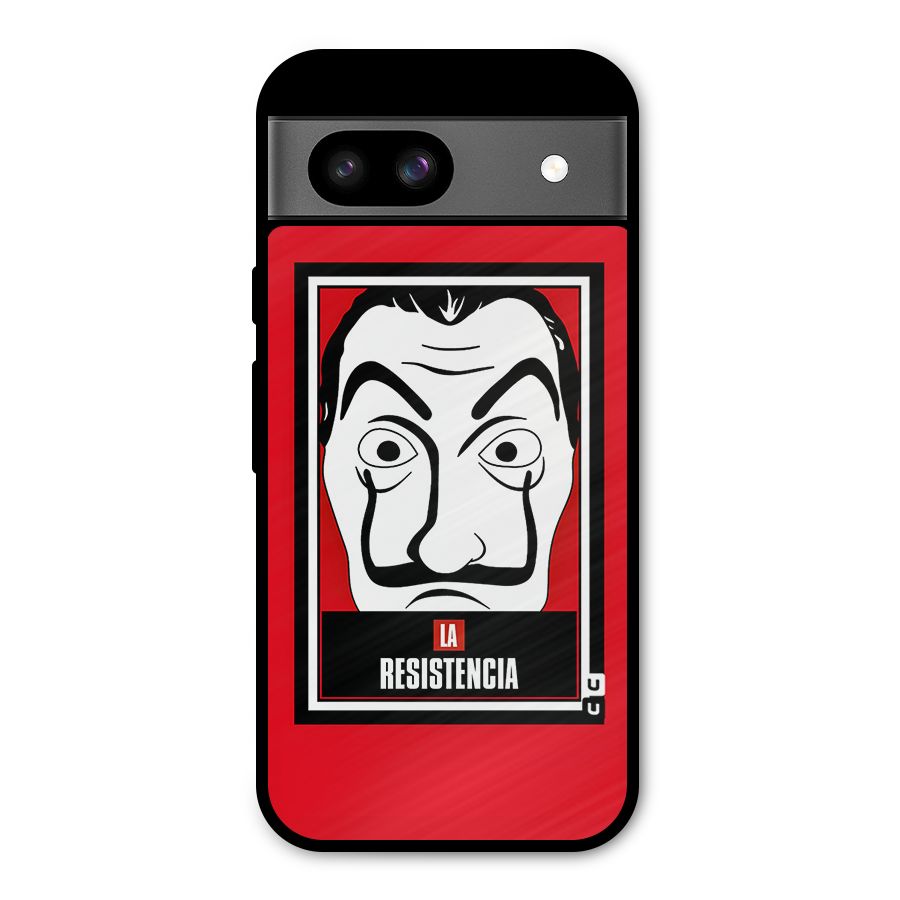La Resistencia Minimalist Metal Back Case for Google Pixel 8a