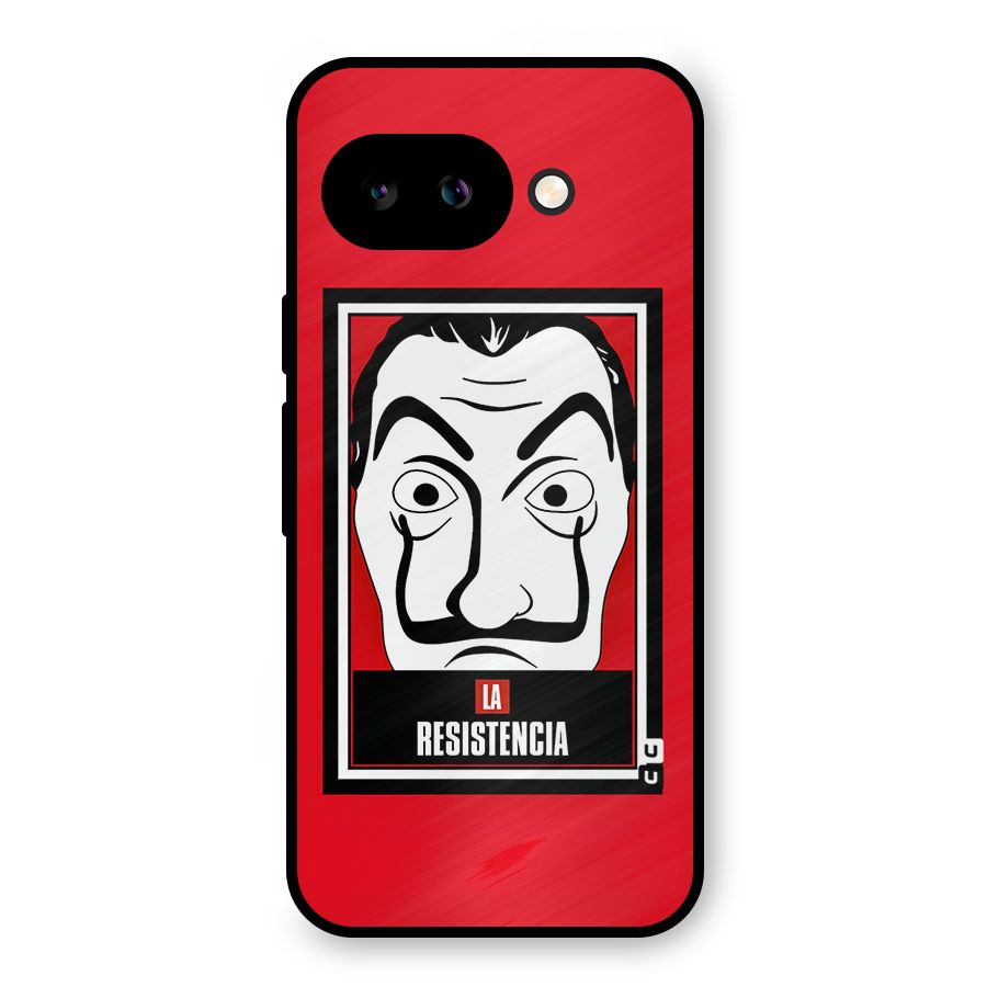 La Resistencia Minimalist Metal Back Case for Google Pixel 9a