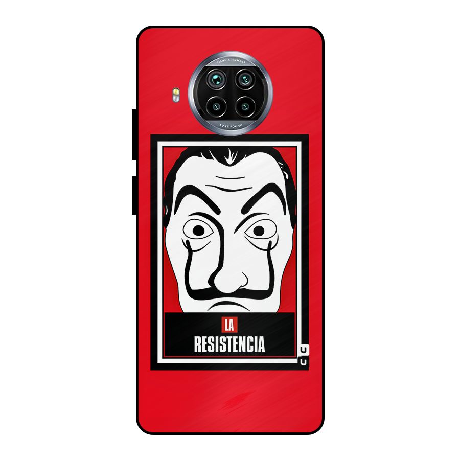 La Resistencia Minimalist Metal Back Case for Mi 10i