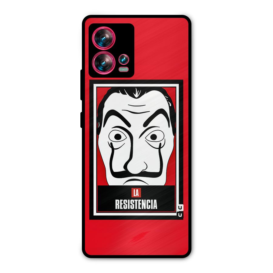 La Resistencia Minimalist Metal Back Case for Motorola Edge 30 Fusion
