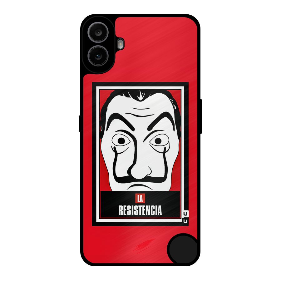 La Resistencia Minimalist Metal Back Case for Nothing CMF Phone 1