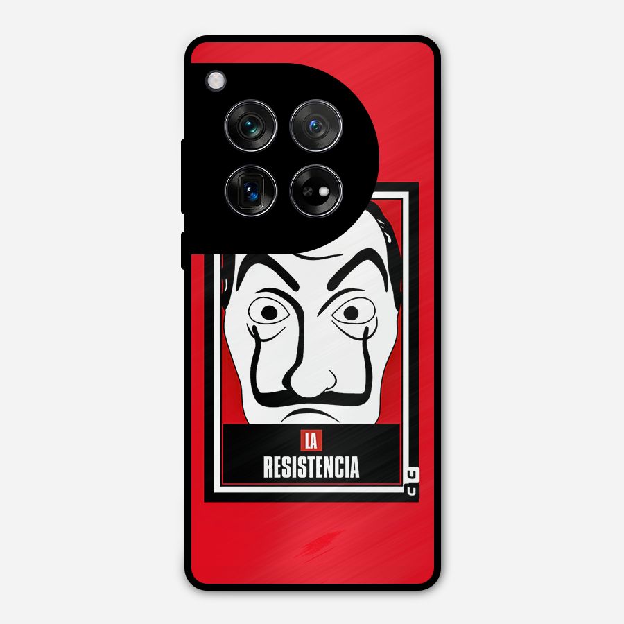 La Resistencia Minimalist Metal Back Case for OnePlus 12